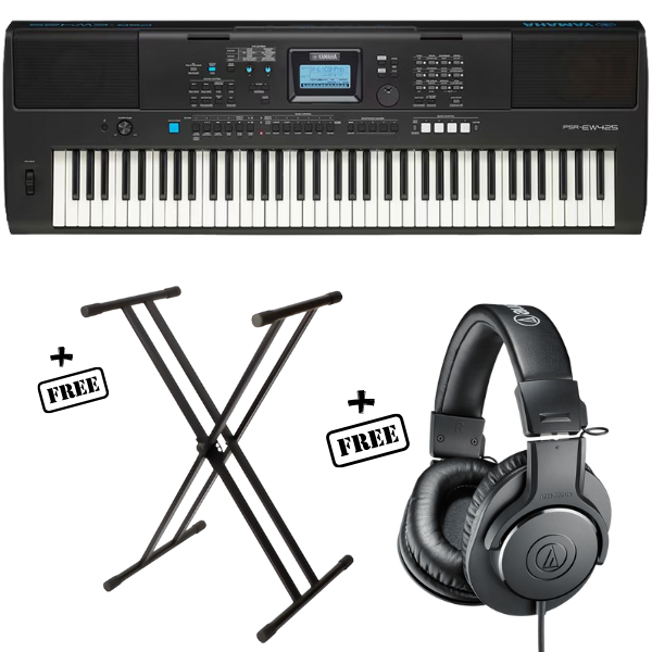 Yamaha PSR-EW425 Bundle