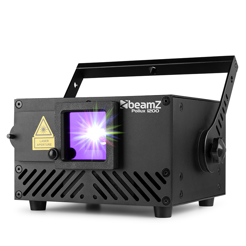 BEAMZ POLLUX1200 LASER TTL RGB 1.2W ANIMATION