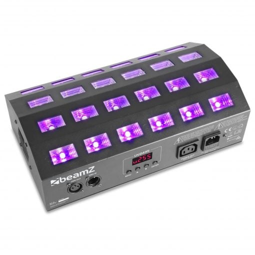 BEAMZ BUV463 LED UV STROBE 24x 3W UV