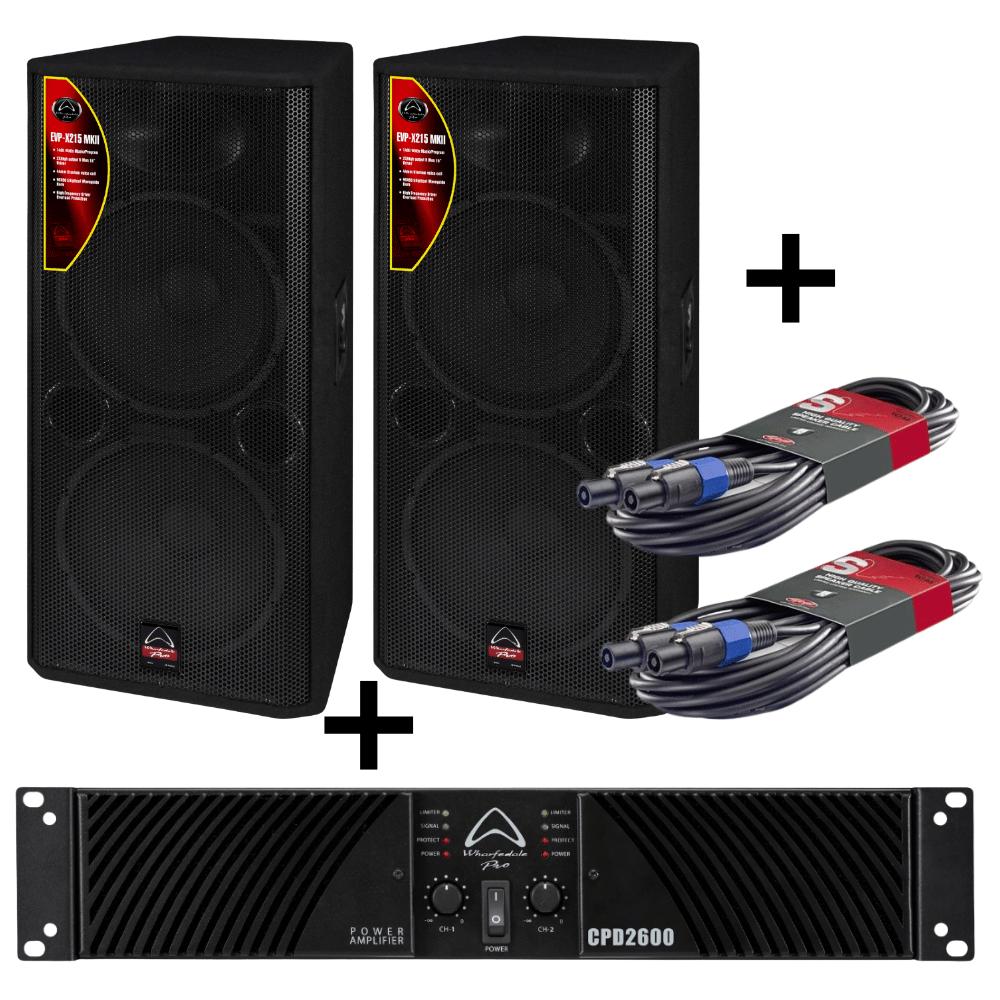 Wharfedale EVP-X215 MKII Bundle 4
