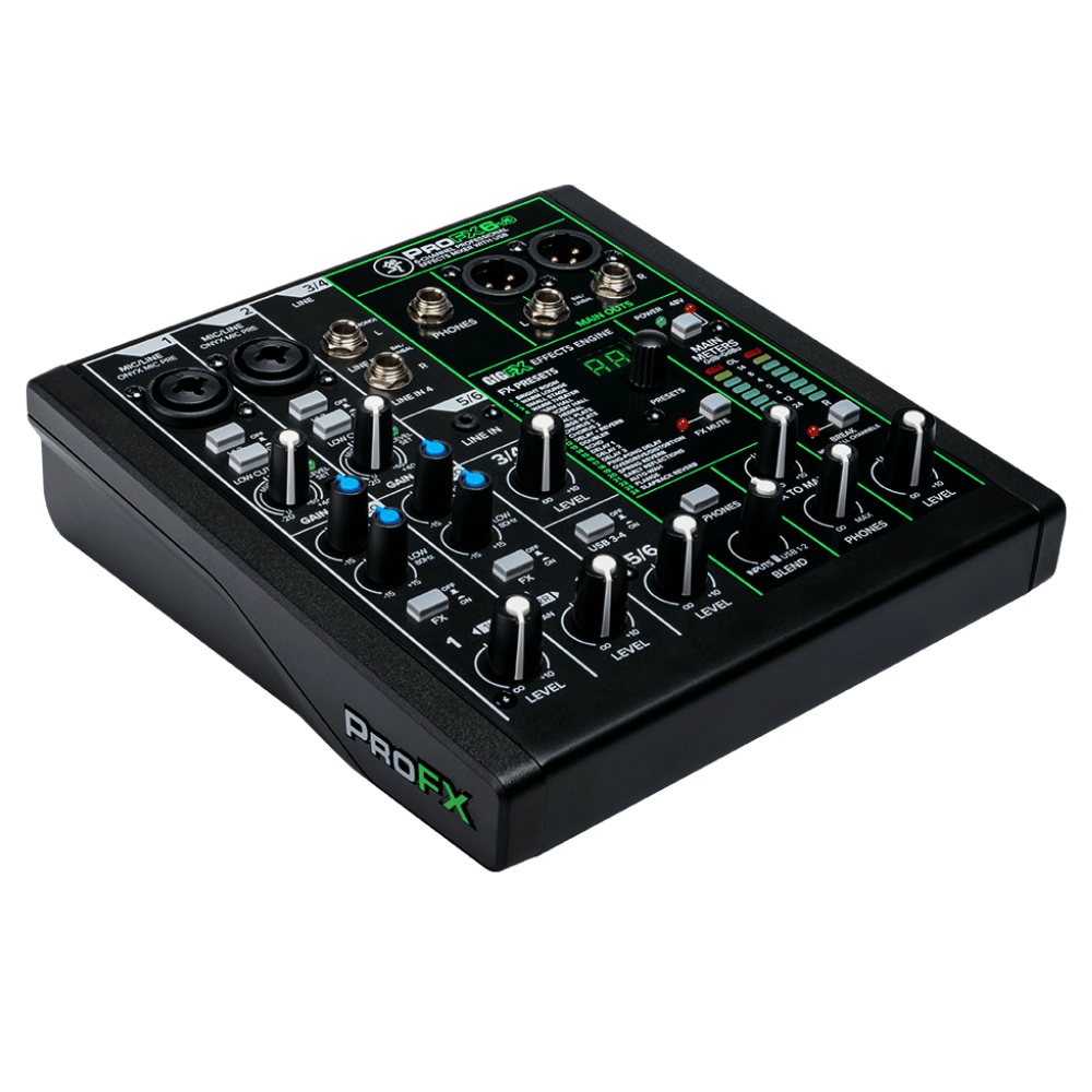 Secondhand Mackie ProFX6V3 6-Channel Compact Mixer with FX