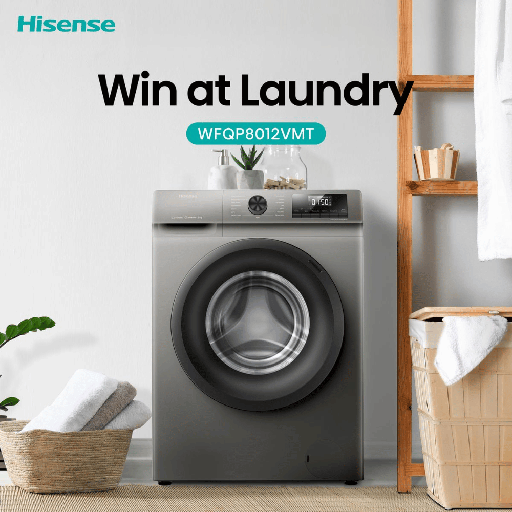 Hisense 8kg Front Loader Washing Machine (OPENBOX-NO WARRANTY)