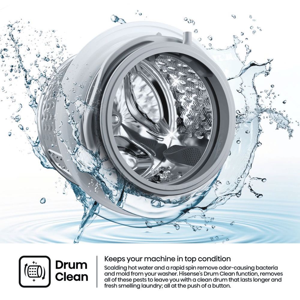 Hisense 8kg Front Loader Washing Machine (OPENBOX-NO WARRANTY)