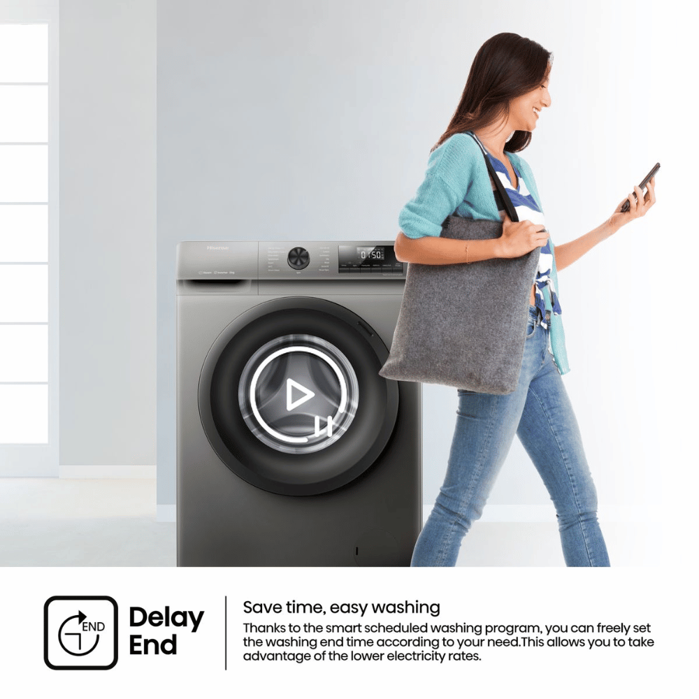 Hisense 8kg Front Loader Washing Machine (OPENBOX-NO WARRANTY)