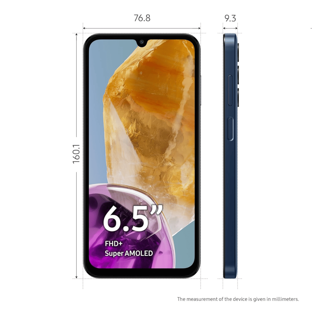 Samsung Galaxy M15 5G 128GB Dual Sim - Dark Blue (NO BOX - NO WARRANTY)