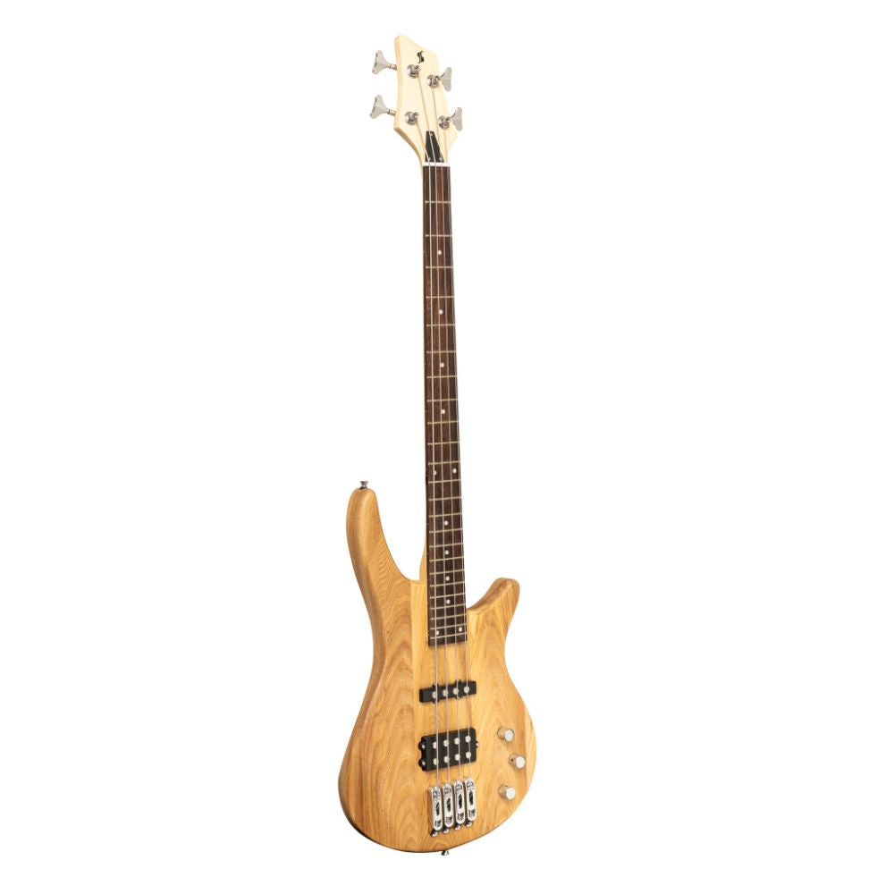 Stagg SBF40 NAT Fusion 40 Electric BASS Guitar Satin-Natural
