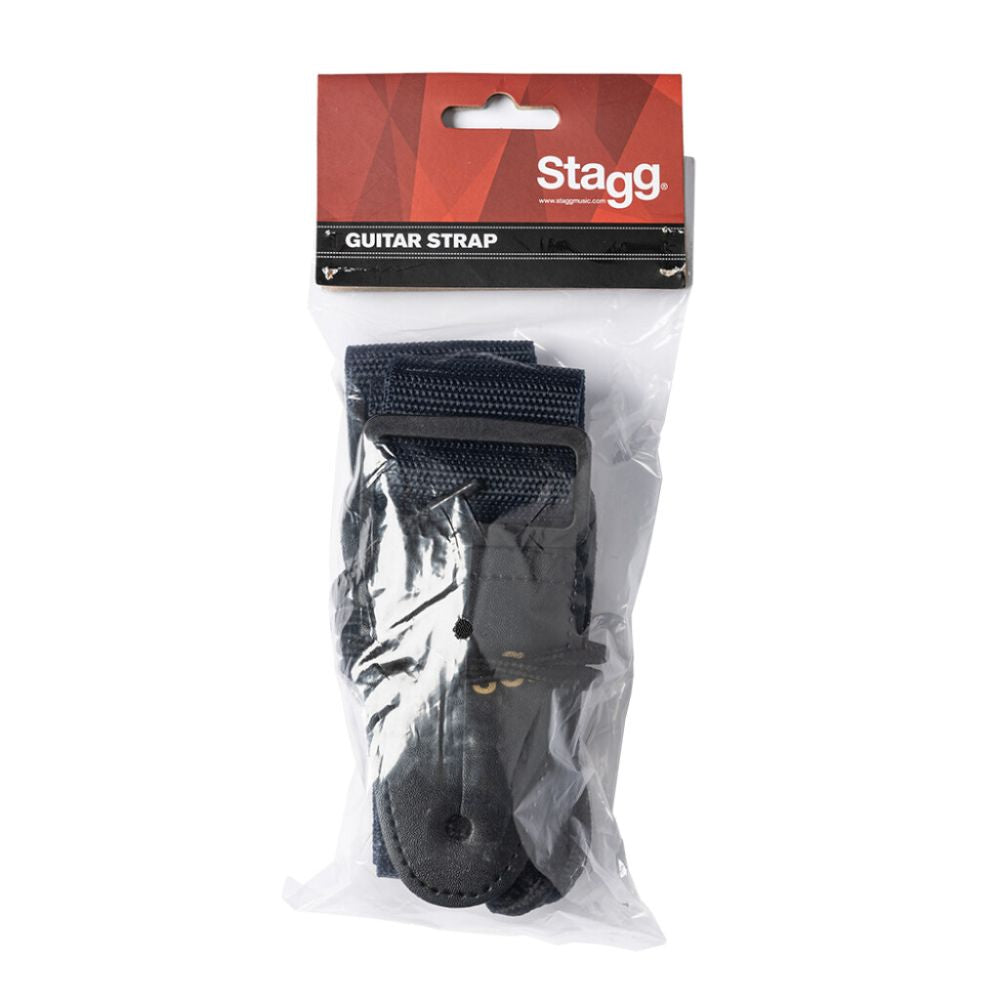 Stagg Nylon Guitar Strap 2" Blue