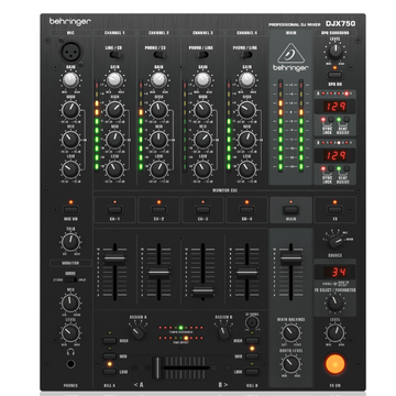 Behringer DJX750 5-Channel DJ Mixer with BPM