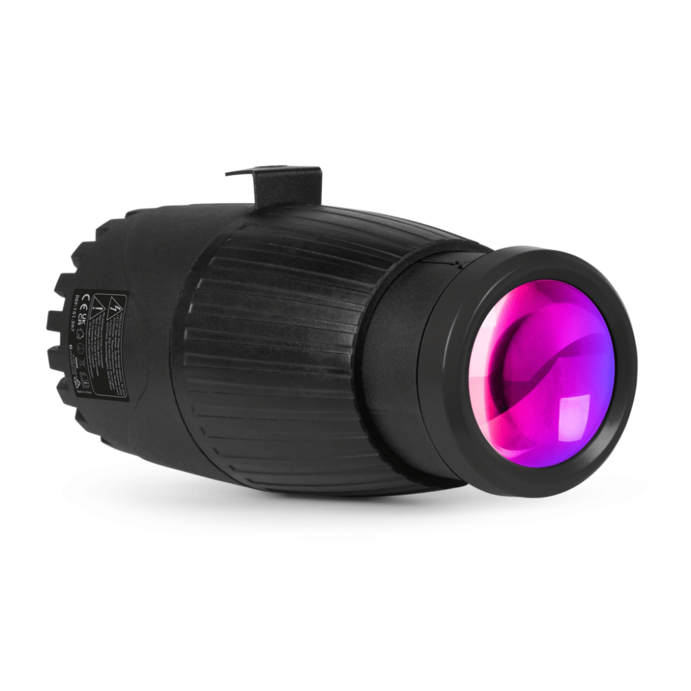 BEAMZ PSZ18W LED Pin Spot 18W RGBW with Zoom