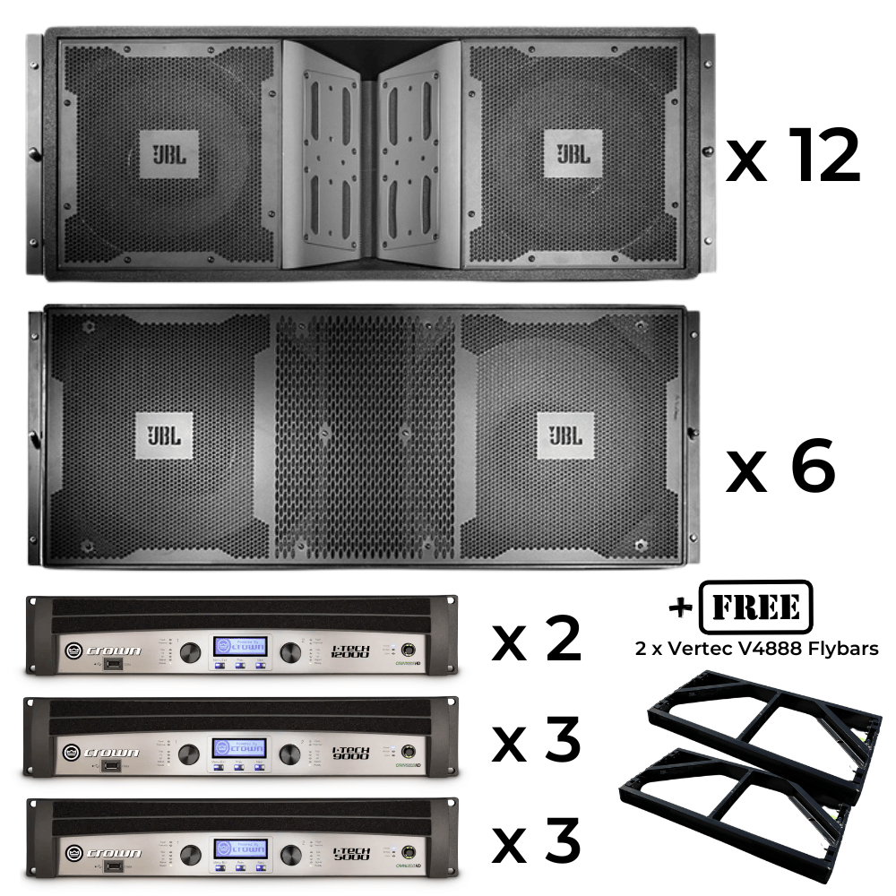 Secondhand JBL V4888 Line Array Combo