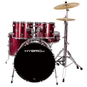 Hybrid MI HD5 – Lazer Red Drum Kit