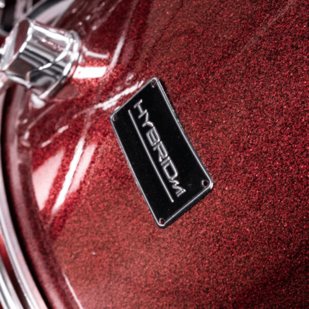 Hybrid MI HD5 – Lazer Red Drum Kit