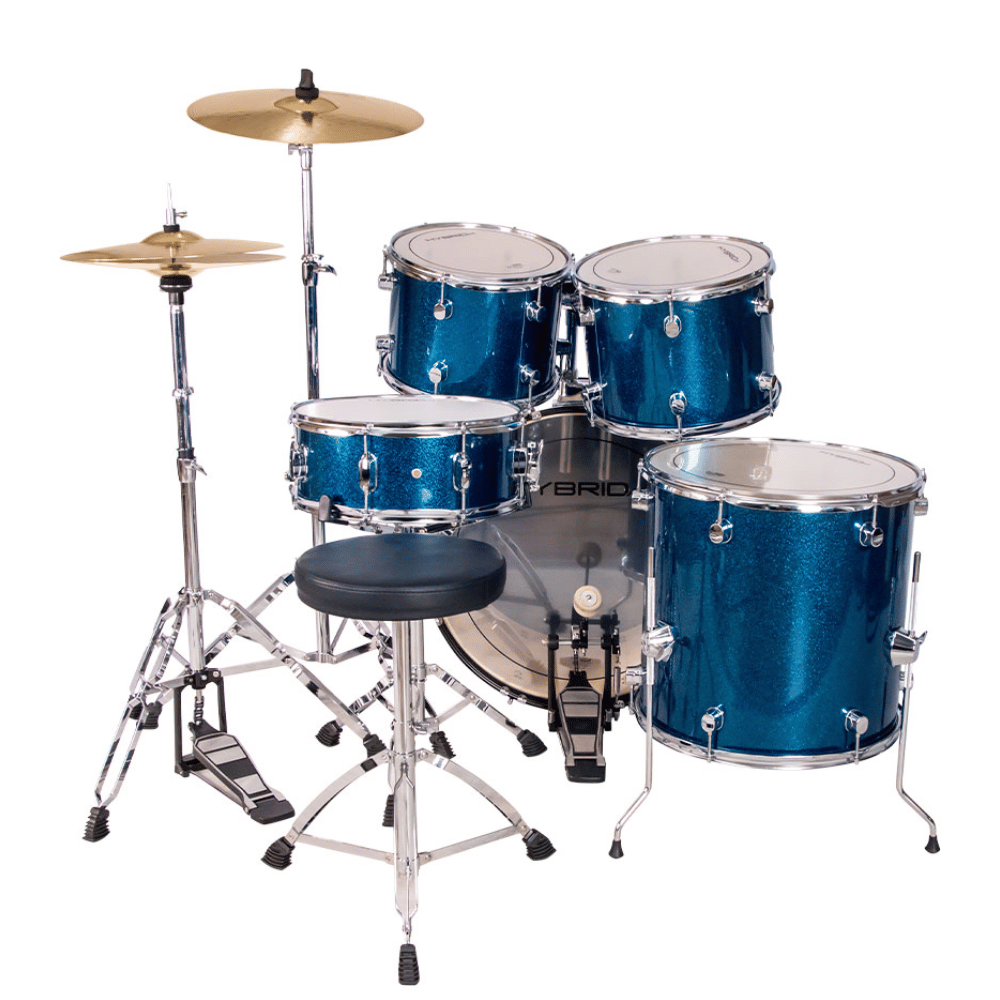 Hybrid MI HD5 – Lazer Blue Drum Kit