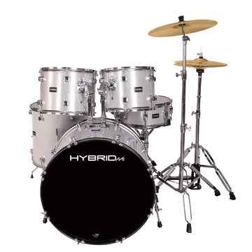 Hybrid MI HD5 – Lazer Silver Drum Kit