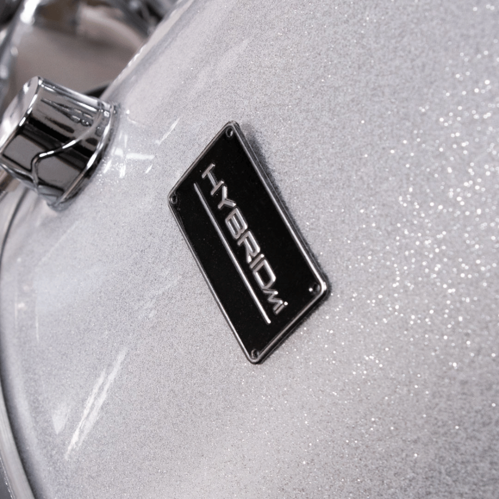 Hybrid MI HD5 – Lazer Silver Drum Kit