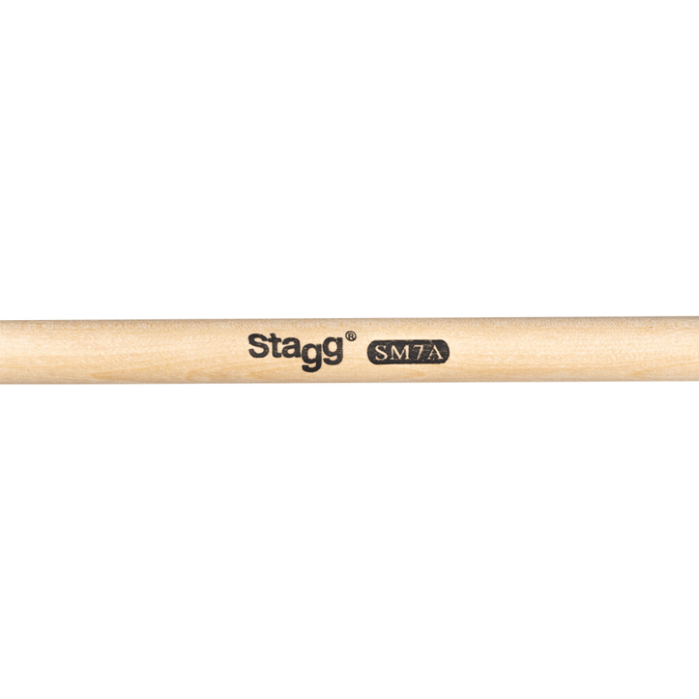Stagg SM7A (Pair of Maple Sticks) Wooden Tip