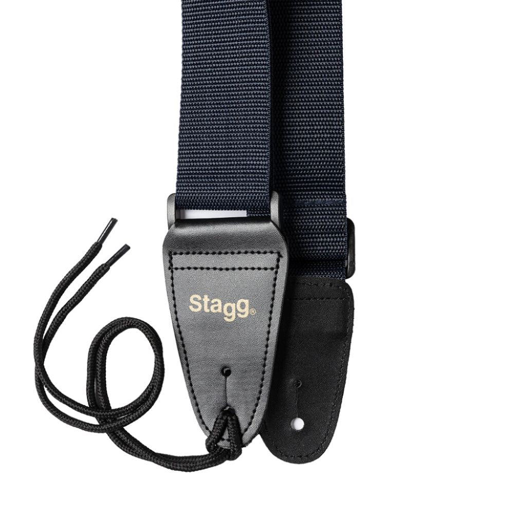 Stagg Nylon Guitar Strap 2" Blue