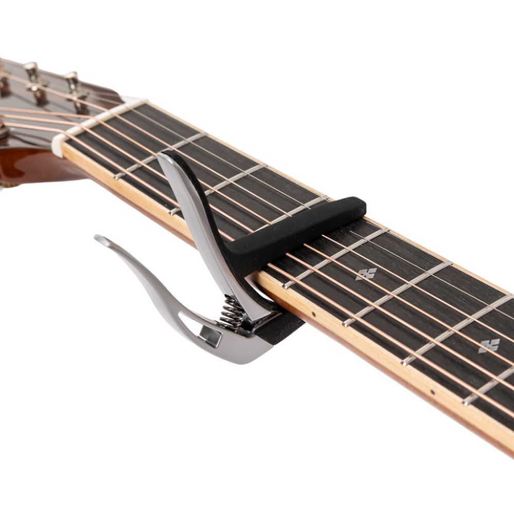 Stagg Scpxcu CR Capo Curved 6-String Chrome