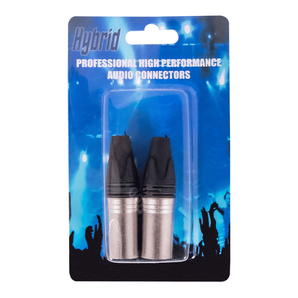 Hybrid 2 Pack XLR Male Inline