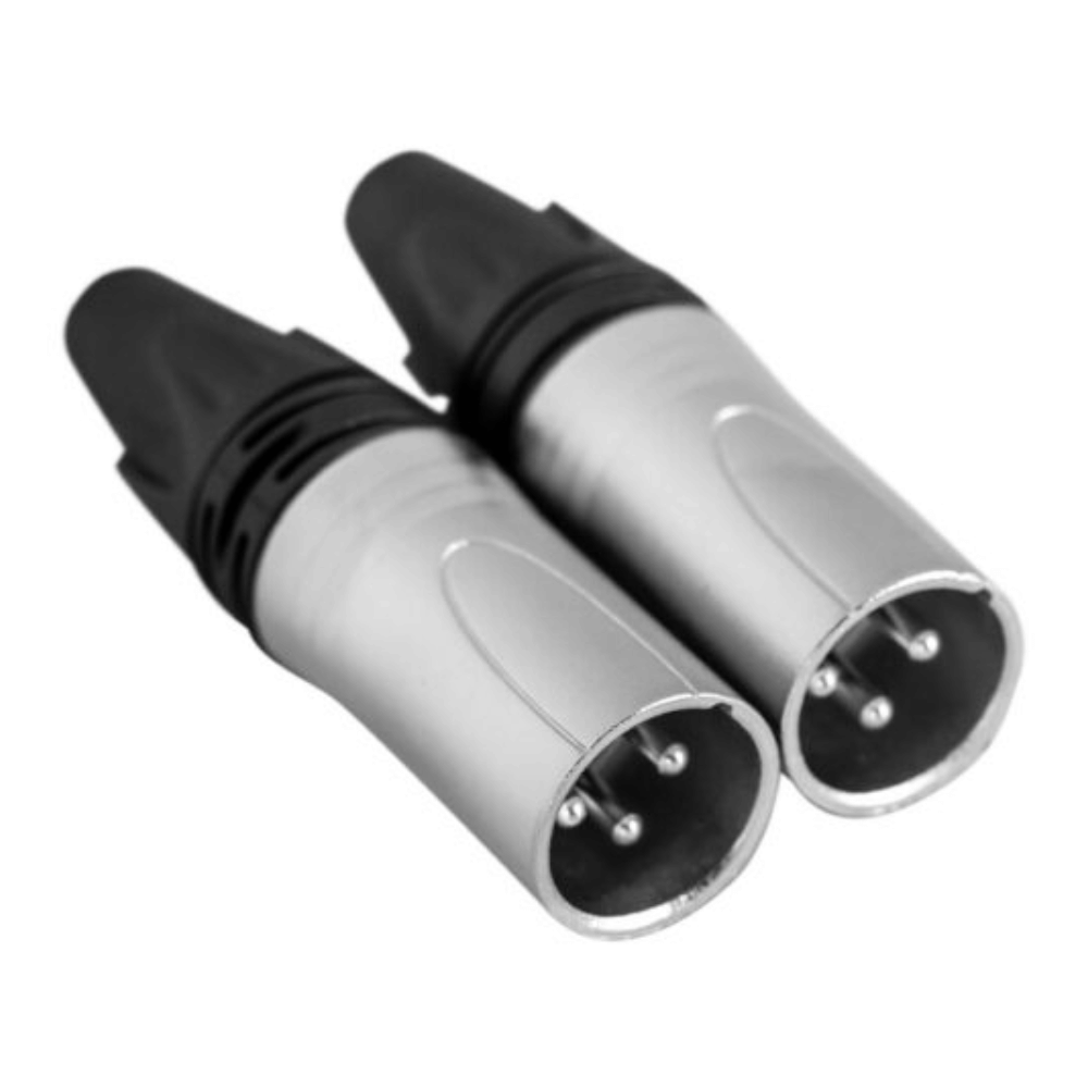 Hybrid 2 Pack XLR Male Inline