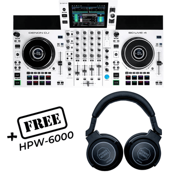 Denon SC Live 4 - WHITE (FREE POWERWORKS HPW6000)