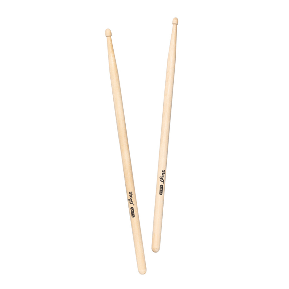 Stagg SM7A (Pair of Maple Sticks) Wooden Tip
