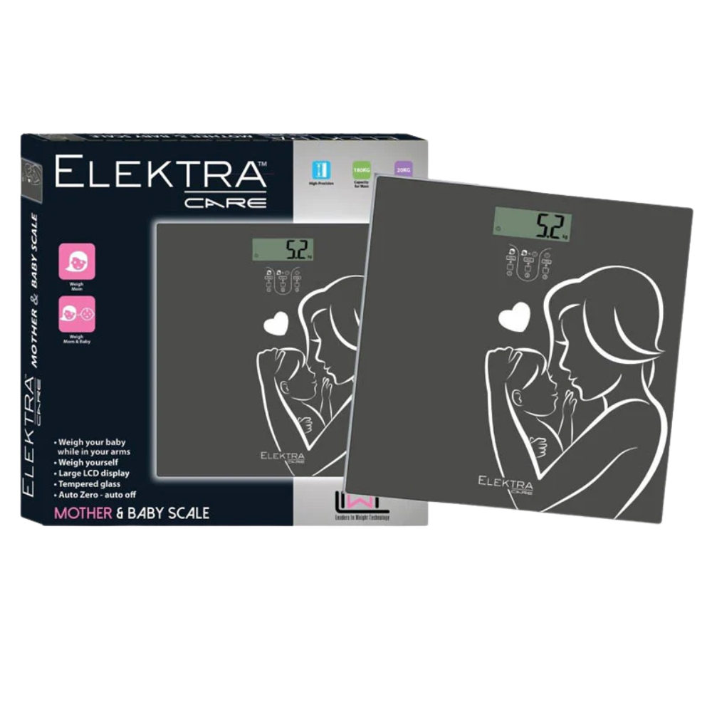 ELEKTRA CARE MOTHER & BABY SCALE SEL-3110 (DEMO, OPEN BOX, NO WARRANTY)