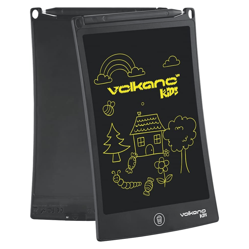 Volkano Doodle Series Kid's 8.5-Inch Writing and Drawing Board, Black