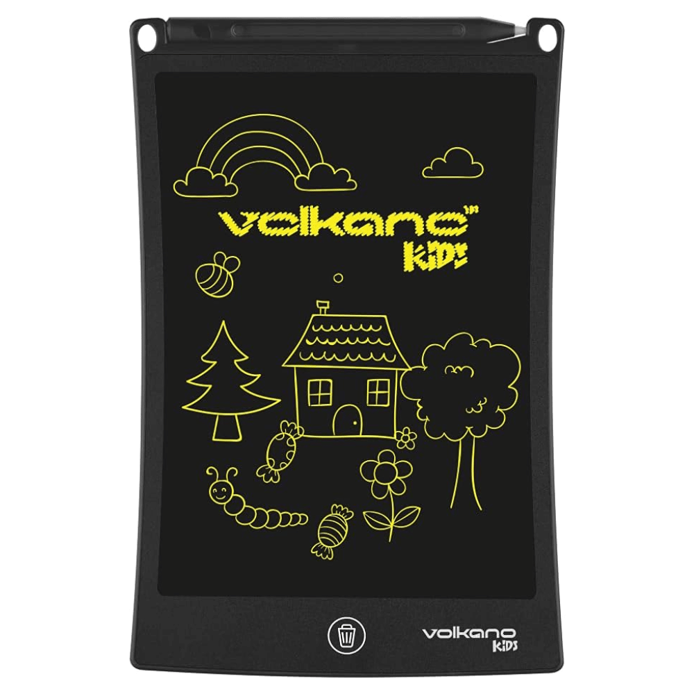 Volkano Doodle Series Kid's 8.5-Inch Writing and Drawing Board, Black
