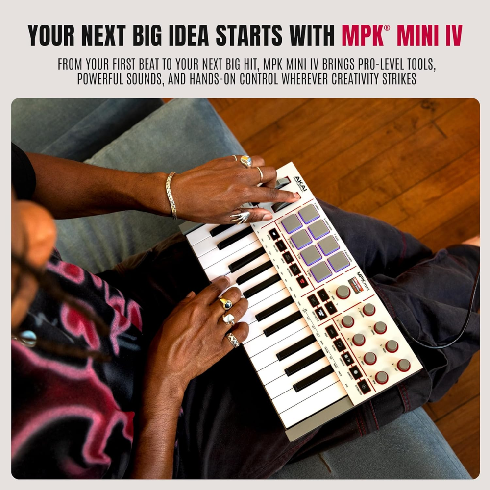 Akai Professional MPK Mini 4 White