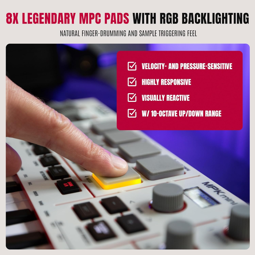 Akai Professional MPK Mini 4 White