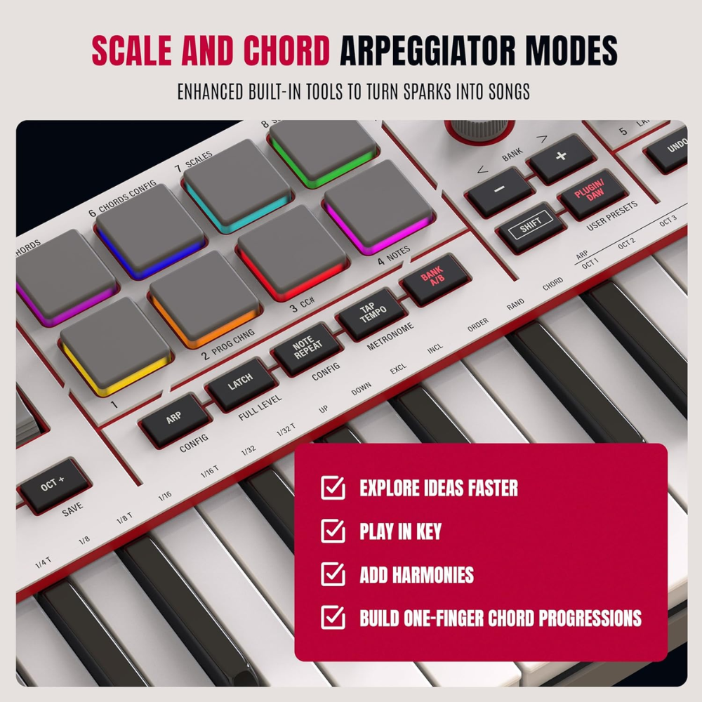 Akai Professional MPK Mini 4 White