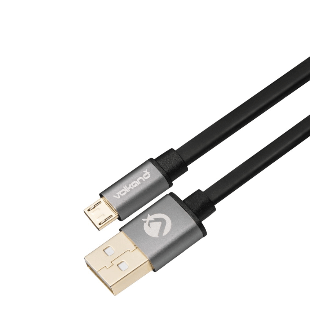 VolkanoX Micro USB Cable Twin Pack 3m - Couple Series Black