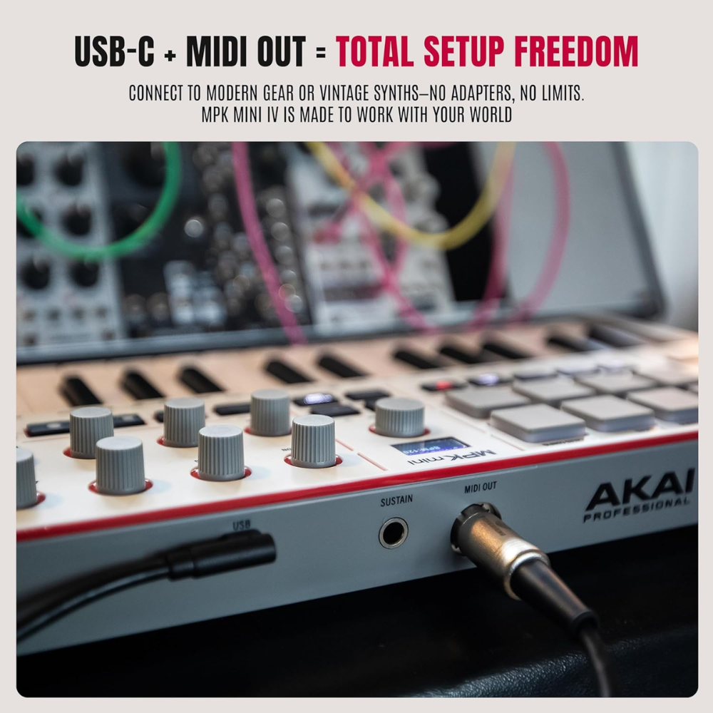 Akai Professional MPK Mini 4 White