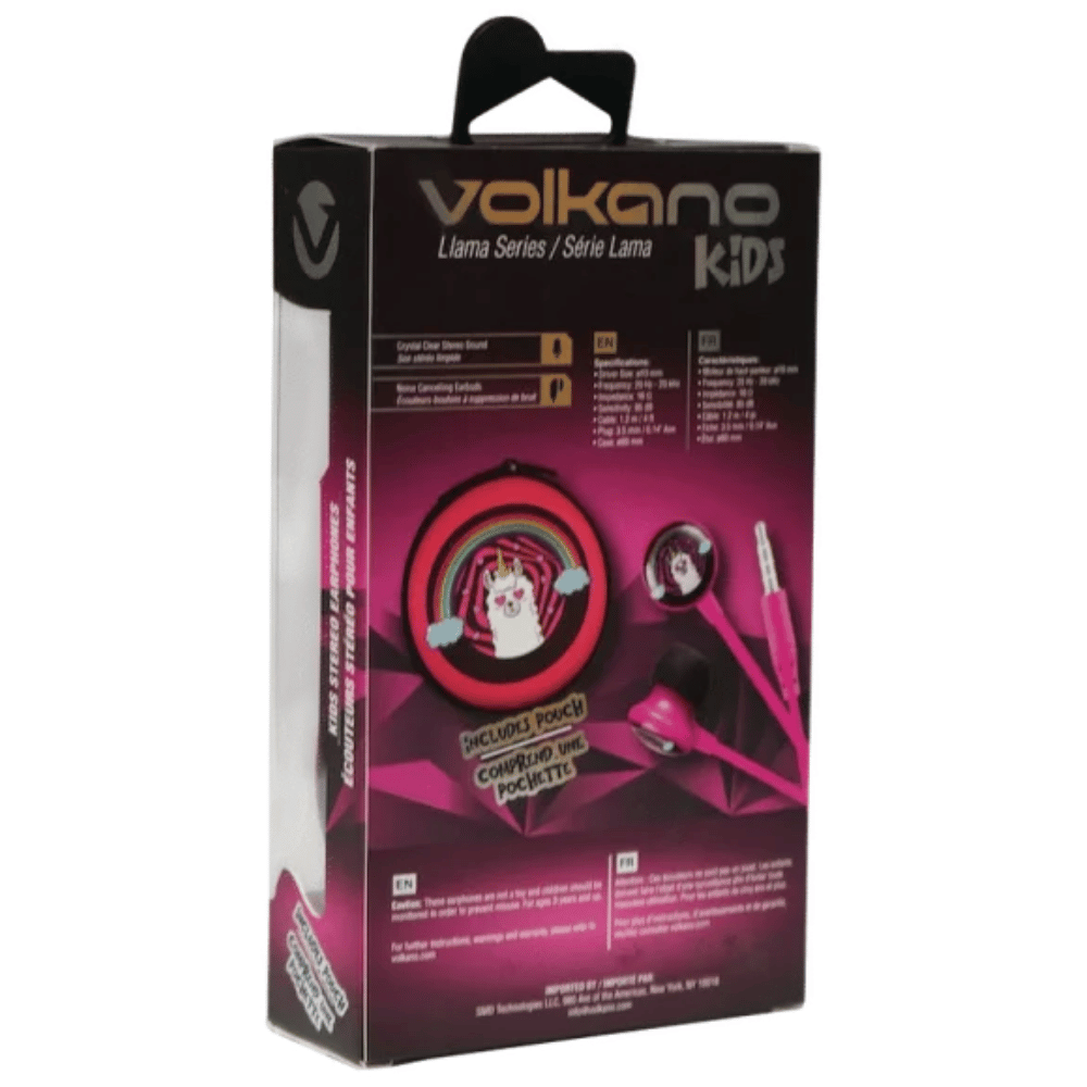 Volkano Kids Earphones Llama Series