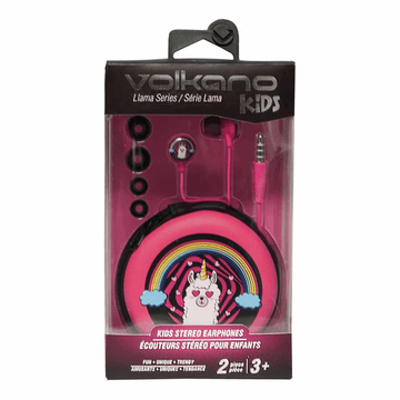 Volkano Kids Earphones Llama Series