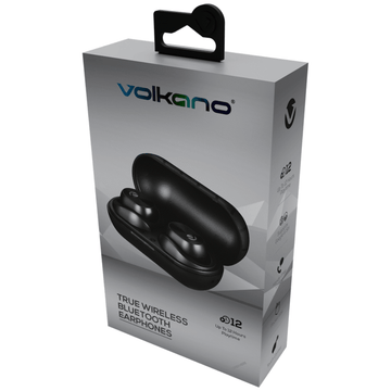 Volkano Skadi Series TWS Earphone - Black VK-1172-BK (DEMO, OPEN BOX, NO WARRANTY)