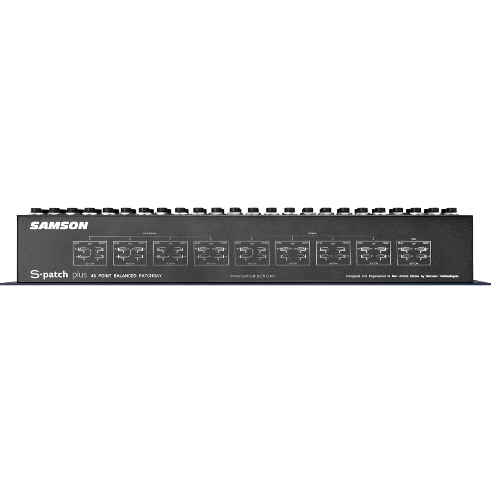 S-Patch 【未使用・全ch確認済】SAMSON Plus samson-s-patch-plus-48-pt- TRSパッチベイ 配信機器・PA機器・レコーディング機器