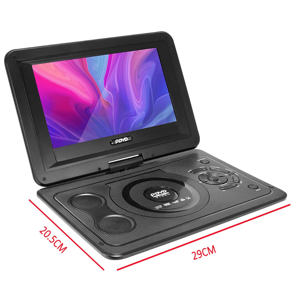 Latest 13.9 Inch Portable DVD EVD Player with TV FM USB Game Function (DEMO, OPEN BOX, NO WARRANTY) (Online Auction)
