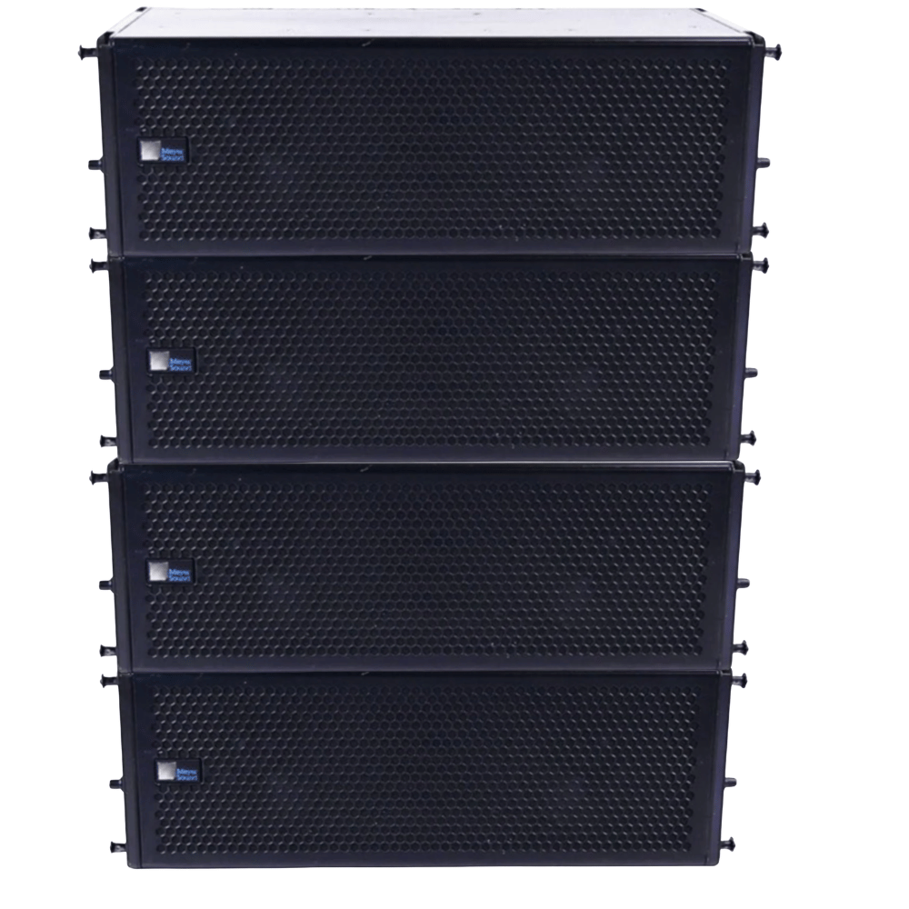 Secondhand Meyer Melodie Line Array Full System 4 x Tops 2 x Subs