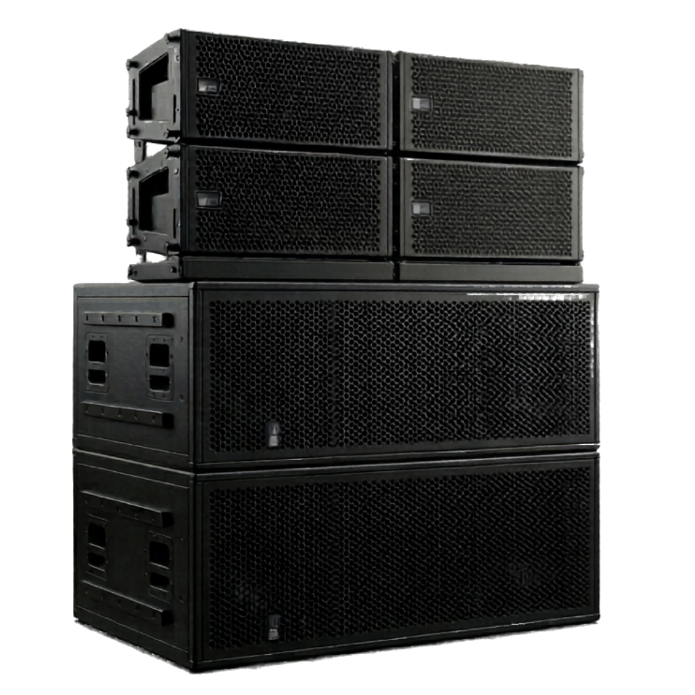 Secondhand Meyer Melodie Line Array Full System 4 x Tops 2 x Subs