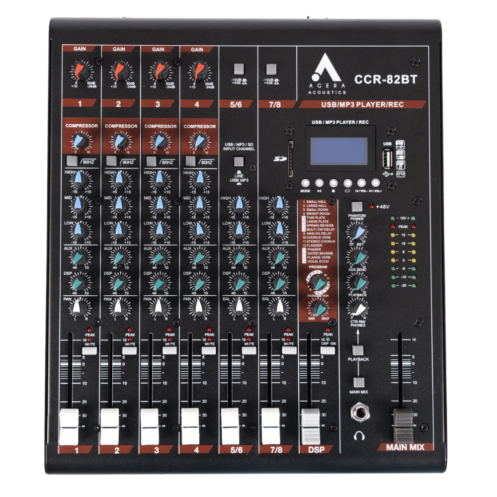 Agera Acoustics Mixer 1 – CCR-82BT