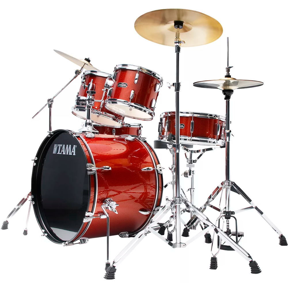 Tama ST52H6C-SCP Stagestar 5 Piece Acoustic Drum Kit - Scorched Copper Sparkle