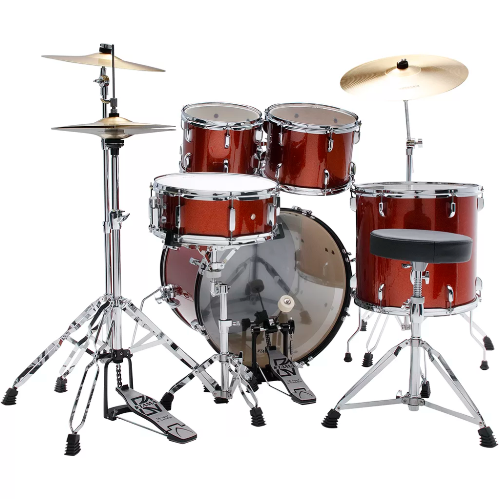 洋楽 THE DRUMS - ST Tama ST52H6C-SCP Stagestar 5 Piece Acoustic Drum Kit - Scorched