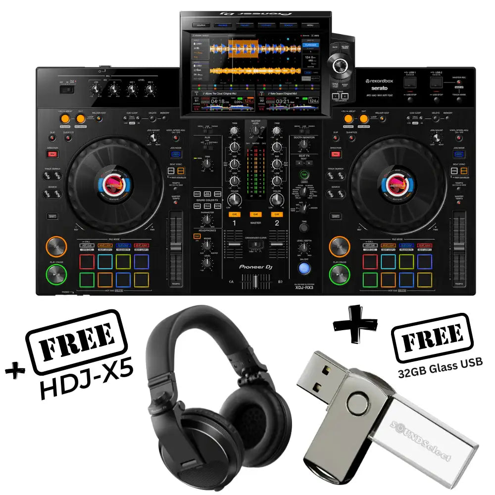 Pioneer XDJ-RX3 (FREE PIONEER HDJ-X5 & 32GB USB)