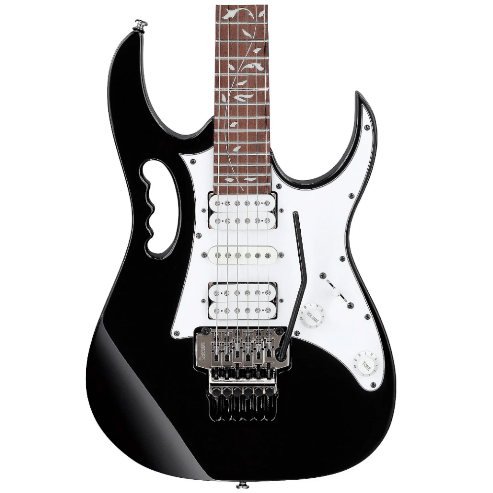 Demo Ibanez Steve Vai Signature JEMJR Electric Guitar – Black