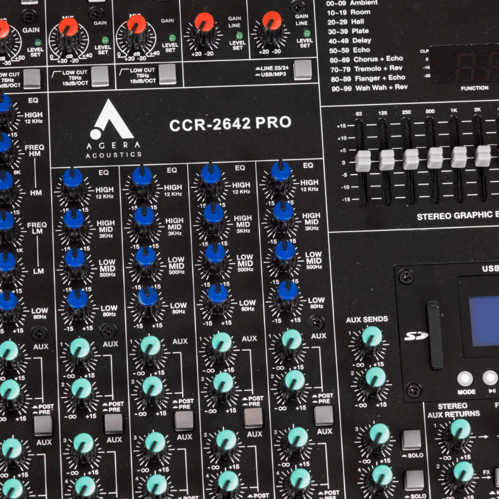 Agera Acoustics Mixer 7 – CCR-2642 PRO