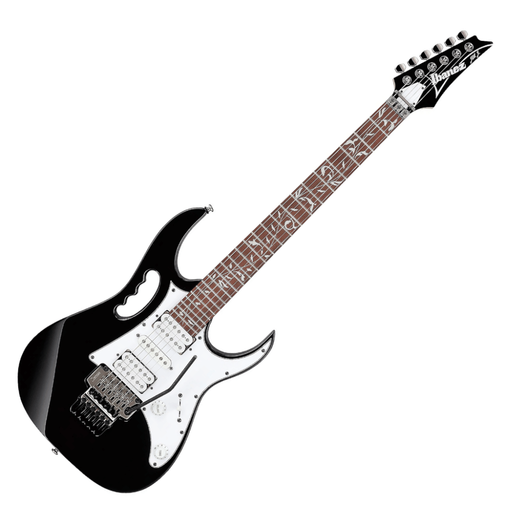 Demo Ibanez Steve Vai Signature JEMJR Electric Guitar – Black