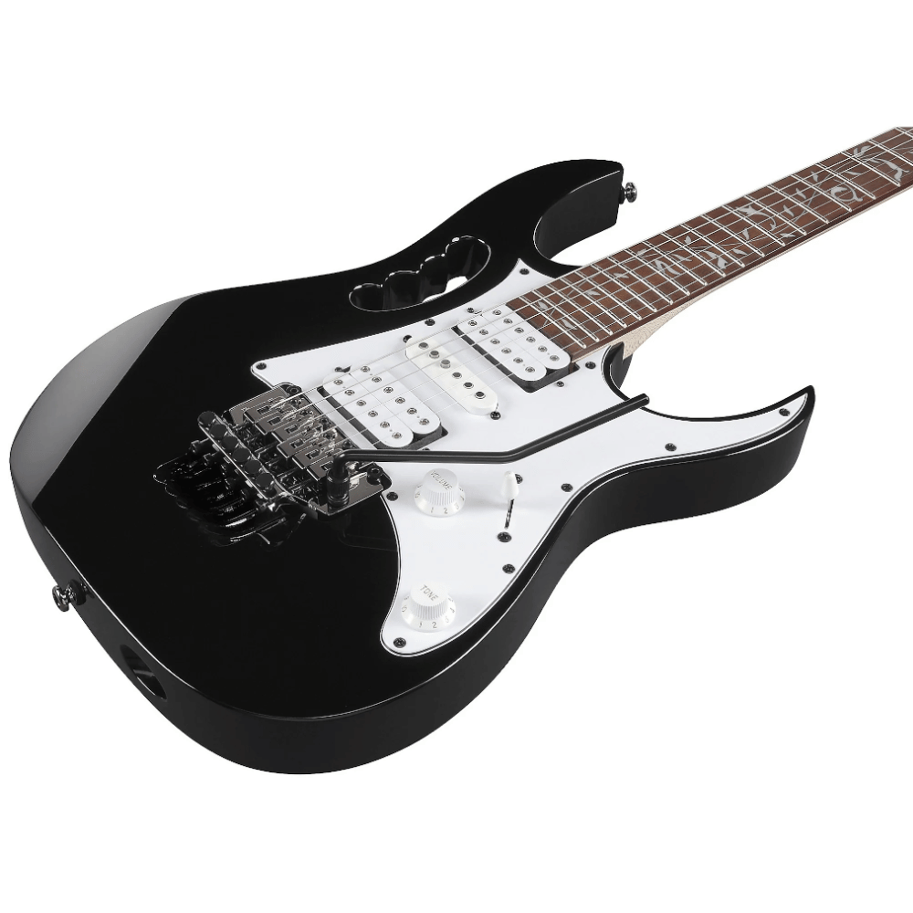 Demo Ibanez Steve Vai Signature JEMJR Electric Guitar – Black