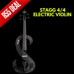 R55 Stagg EVN 44 – 4/4 Electric Violin